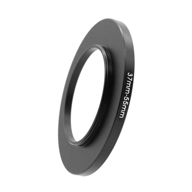 Anillo adaptador de filtro de lente de cámara, anillo de aumento hacia arriba y hacia abajo de Metal de 37mm - 28 30 34 40,5 43 46 49 52 55 58 mm para cubierta de lente UV ND CPL, etc.