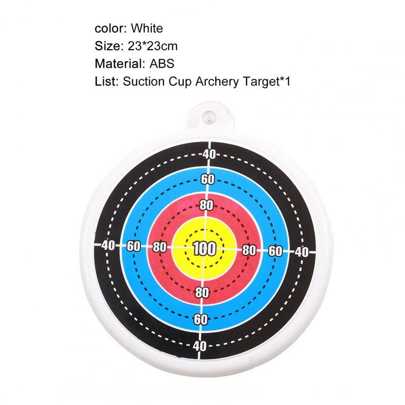 Kids Plastic Target Shock Absorption Strong Suction Fitness Accessory Heavy Duty Kids Darts Suction Target with Sucker for Outdo