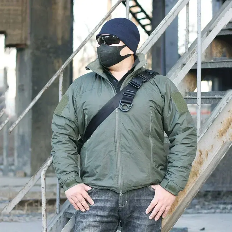Giacca invernale di livello 7 piumini tattici militari per uomo giacche a vento impermeabili calde invernali caccia escursionismo parka cappotto Army