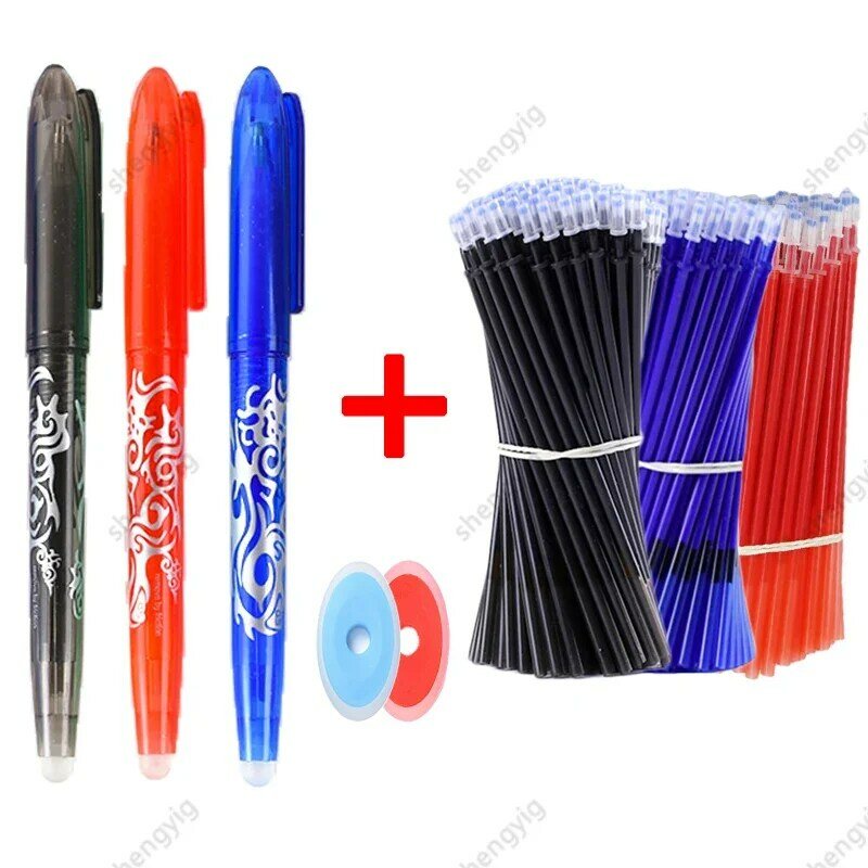 25 Pcs/set Kawaii Erasable pens Gel Pen sketch Writing Stationery for Notebook school supplies pen cute kids pens pencil