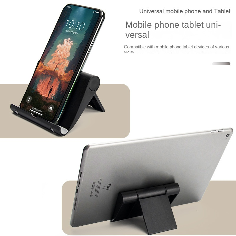Penyangga Telepon Seluler Desktop Stan Lipat Putar Multi-sudut Cocok untuk Penyangga Tablet Ipad Penyangga Ponsel Komputer Tablet