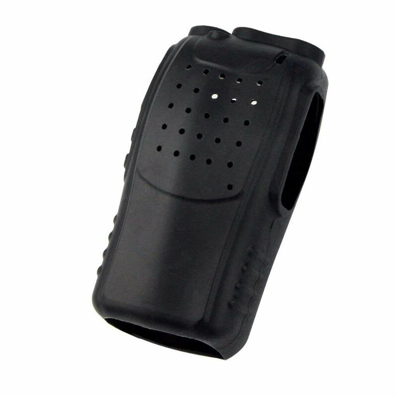 Caixa de silicone para rádio bidirecional, caixa de borracha, para baofeng bf-888s, pofung 888s, walkie talkie