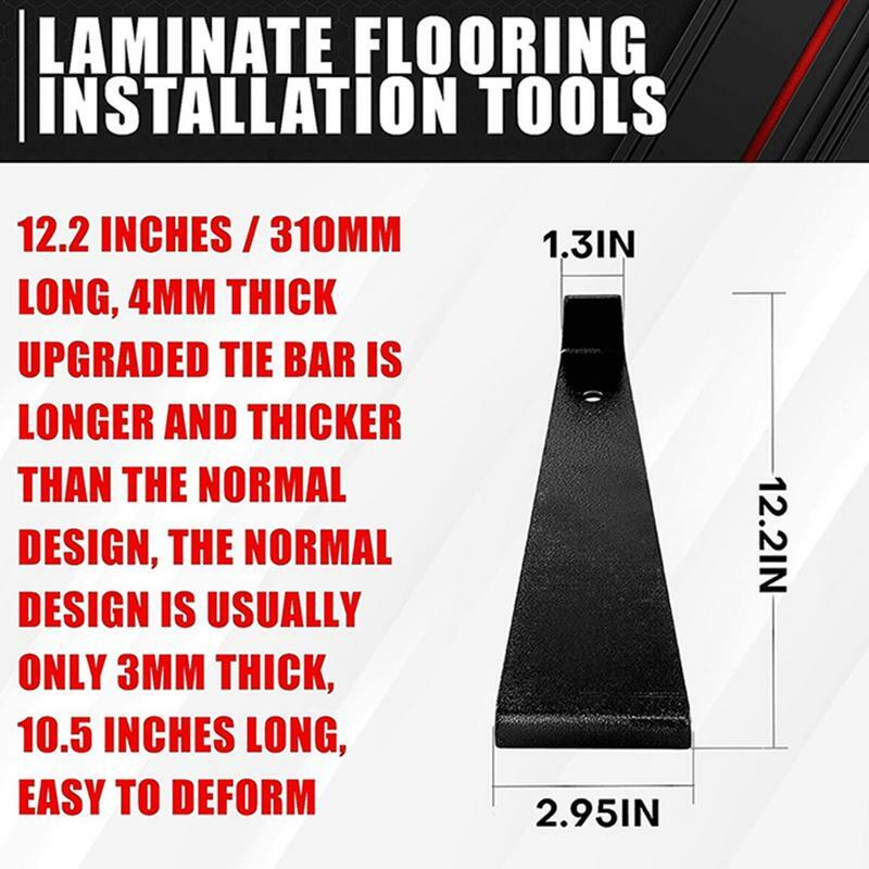 Pull Bar For Plank Flooring 12 In Durable Flooring Tools Light Weight Flooring Tools Protect Floor Surface For Hardwood Laminate