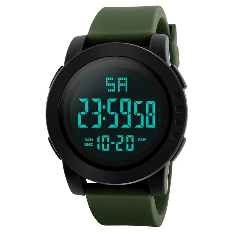 Luxury Outdoor Watch Men Analog Digital Military Sport Led Waterproof Wrist Watch Shock Function Electronic Male Wristwatches