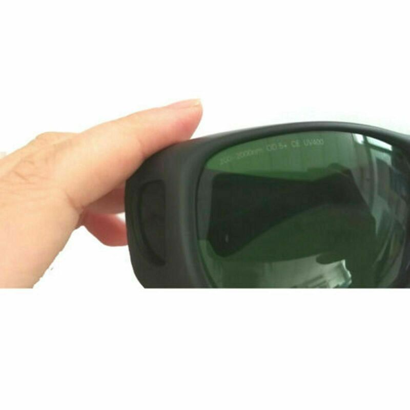 نظارات حماية من الليزر ، نظارات أمان بالأشعة فوق البنفسجية ، CE OD5 + CE ، IPL ، 200 نانومتر-2000 نانومتر ، 5 روض