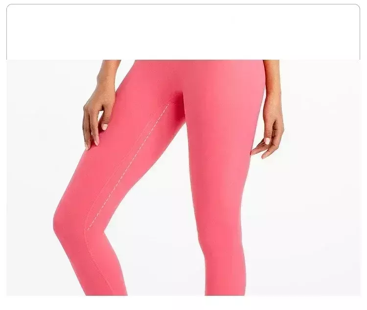 Lemon Align Ultra Soft Women High Waist Yoga Pants No Front Seam Line Sport Stretch Gym Workout Leggings Spodnie sportowe