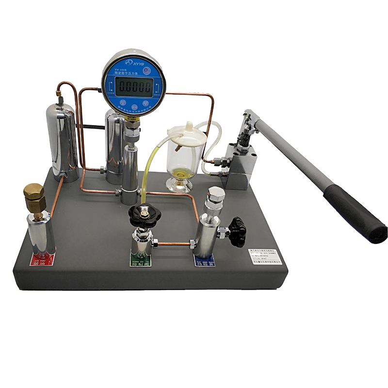 Calibrador dupla finalidade para manômetros de pressão e oxigênio, China YW-40S, 40 MPa