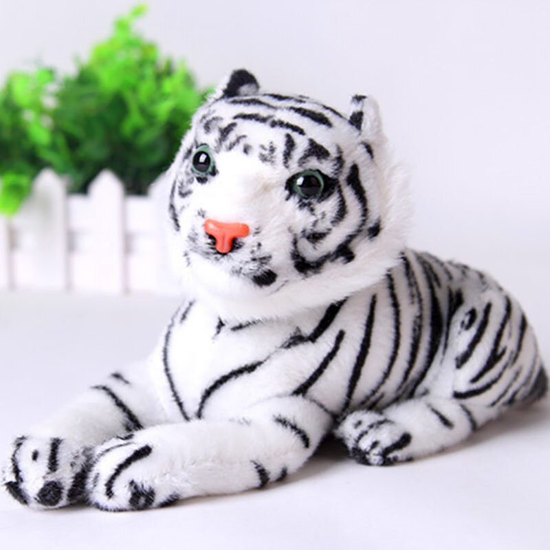 2022 tygrys pluszowe zabawki miękkie pluszaki lalki dla dzieci prezenty świąteczne miękkie wypchane zabawki Model prezenty zabawki dla dzieci