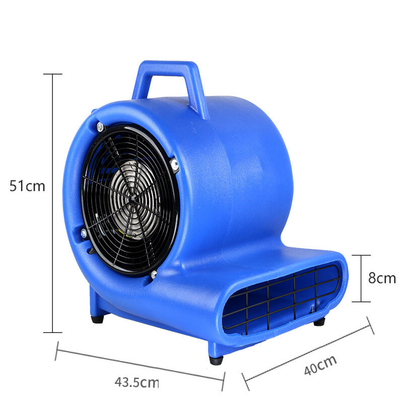 Macchina commerciale professionale del ventilatore dell'essiccatore dell'aria del pavimento di nuovo stile 900W 3 velocità