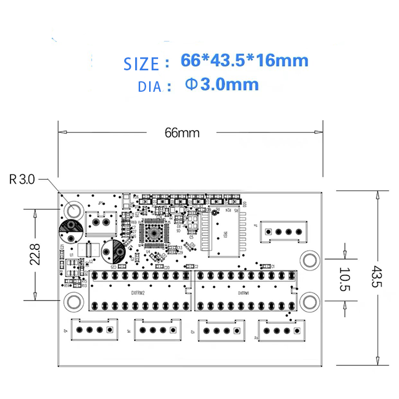 Modulo switch Ethernet industriale a 5 porte 10/100M non gestito scheda PCBA porte con rilevamento automatico OEM scheda madre 5V-24V