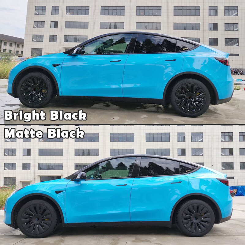 4PCS สำหรับ Tesla รุ่น Y 19นิ้ว Hub Cap Performance ล้อ Caps รถยนต์เปลี่ยน Hubcap Full Rim อุปกรณ์เสริม2018-2023