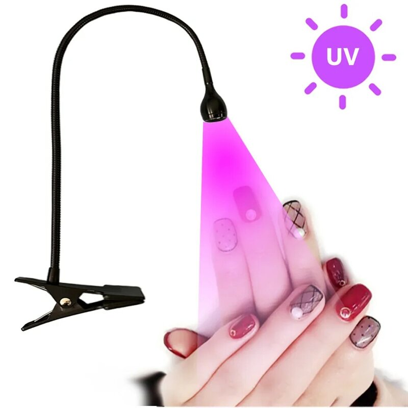 Lampa utwardzająca koloidalny UV z cichym przełącznikiem nożnym do paznokci i kleju sztuczne rzęsy szczepienie, suszenie i szybkie utwardzanie lampy UVLED