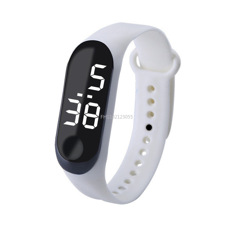 LED cyfrowy zegarek męski kobiety na co dzień Sport bransoletka dla chłopców zegarki elektroniczne silikonowy zegarek na rękę dla dzieci dzieci