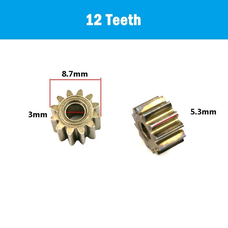 9 Dentes 12 Dentes Gear Tipo D para Broca Sem Fio, Chave De Fenda De Carga, 550 Motor, Ferramentas De Carpintaria Profissional, Acessórios