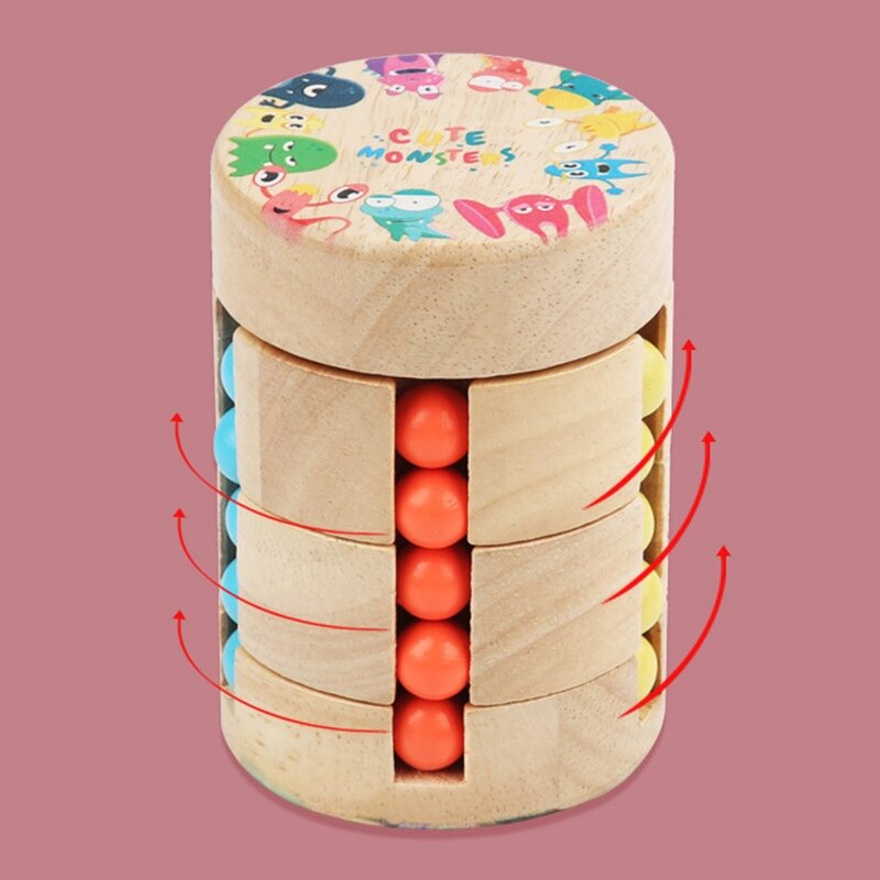 Mini Tragbare Finger Spinner Spielzeug Finger Spinner Holz Tisch Spiele Dropship