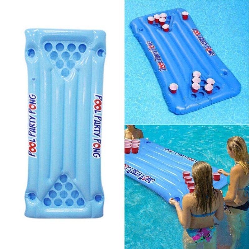 flutuante 127D, material plástico anti-vazamento, almofada flutuante para piscina, suprimentos para férias verão