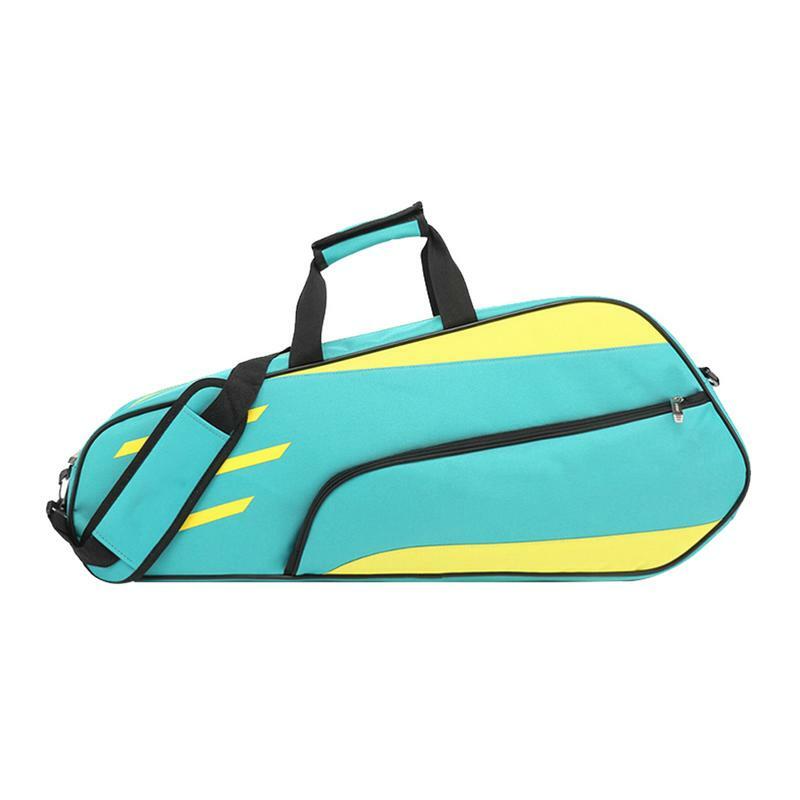 Badminton Bag 3 Racket Large Protective Shoulder Racket Storage Pouch Tennis Equipment Bags Racquetball Bag For Men Women Youth
