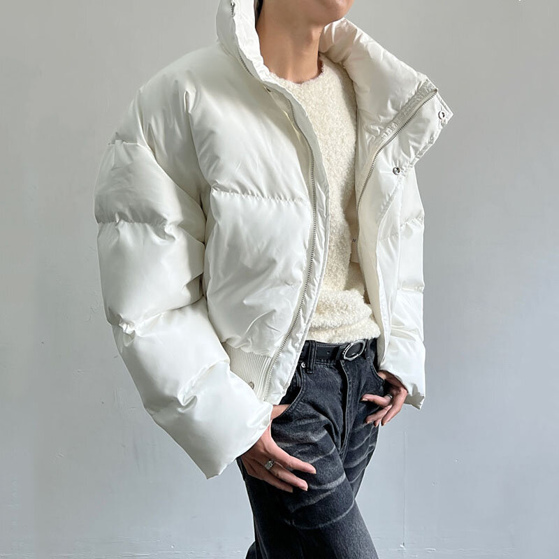 Утепленный женский зимний пуховик с воротником-стойкой, теплое пальто с хлопковой подкладкой для женщин, повседневные парки, зимняя женская куртка 2024