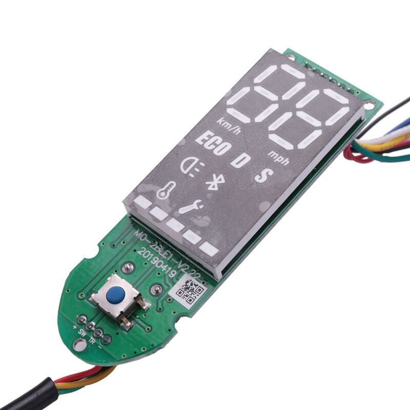 Interruptor de medidor de patinete eléctrico, placa de circuito con Bluetooth para Xiaomi M365 Pro, 2X