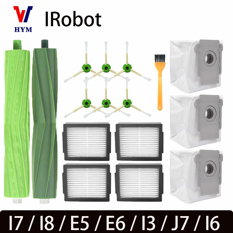 Voor Irobot Roomba I7 I8 E5 E6 I3 J7 I6 Robot Stofzuiger Accessoires Belangrijkste Zijborstel Reserveonderdelen