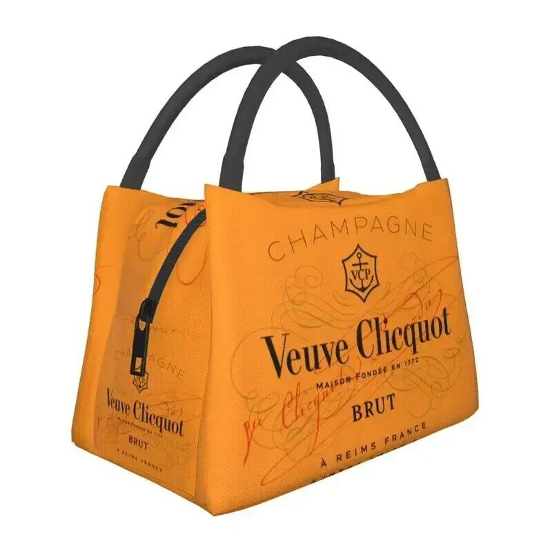 Bolsas de almuerzo de champán personalizadas para hombres y mujeres, cajas de almuerzo con aislamiento de refrigerador cálido VCP para Picnic, Camping, trabajo y viajes