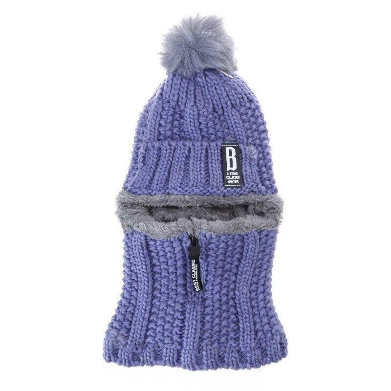 Зимние вязаные шапки унисекс, вязаный теплый шарф с флисовой подкладкой, зима-осень, женская шапка, теплый шарф, флисовая шапка