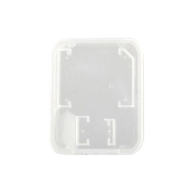 กล่องเก็บของ5 Pcs ล้างพลาสติกการ์ดความจำ SD บัตร TF ป้องกันผู้ถือ