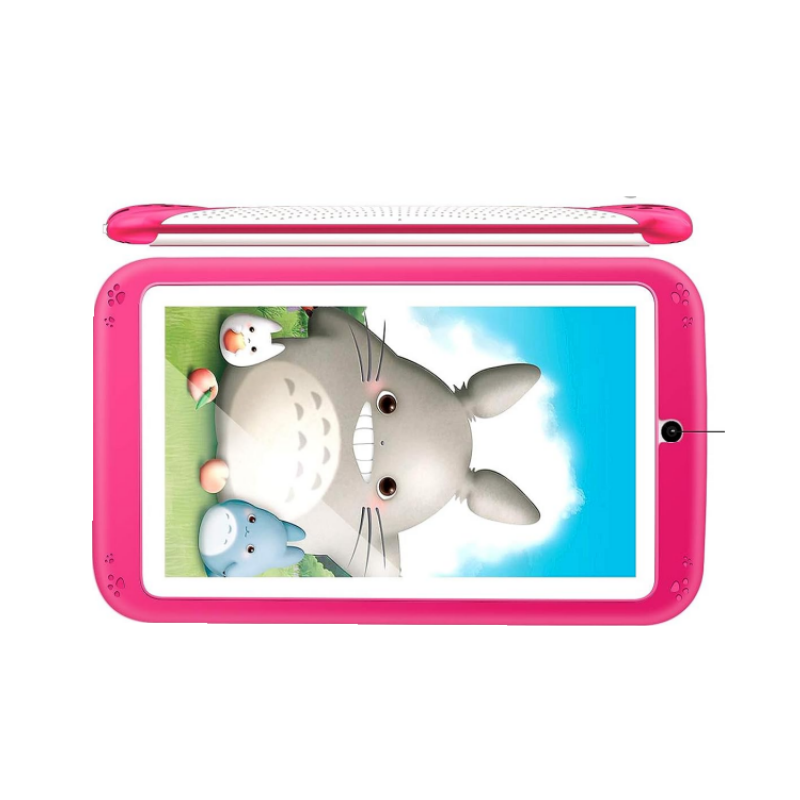Hot Sales 7 INCH E98 Android 10.0 KID Gift Tablet PC 1GBRAM +16G ROM With Silicone Bracket Case  Dual Camera Quad Core WIFI