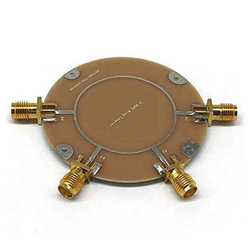 Acoplador de anillo de 2,4 GHZ, acoplador híbrido direccional de puente eléctrico de 3Db
