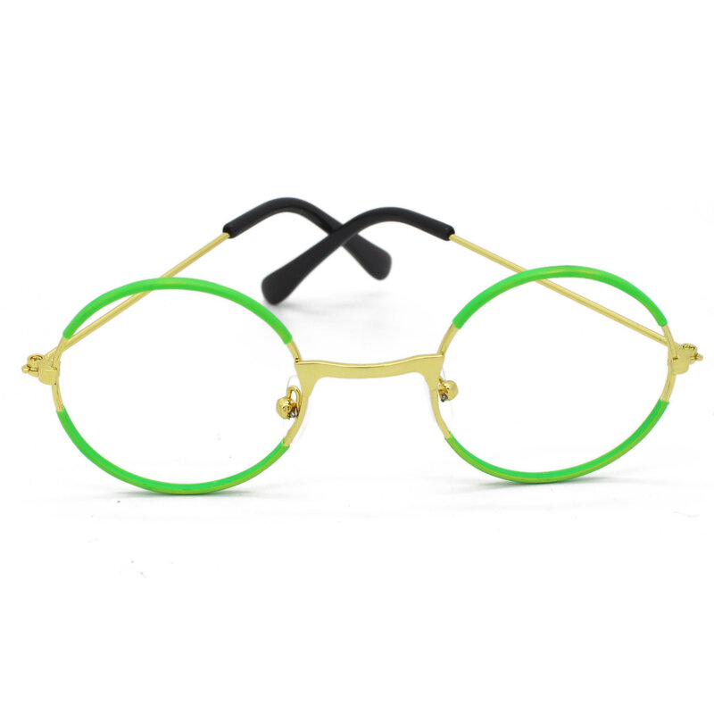 أنيمي ميرابيل مادريجال نظارات تأثيري للجنسين الكبار الأطفال طالب إطار معدني النظارات المستديرة الدعائم اكسسوارات هدايا هالوين