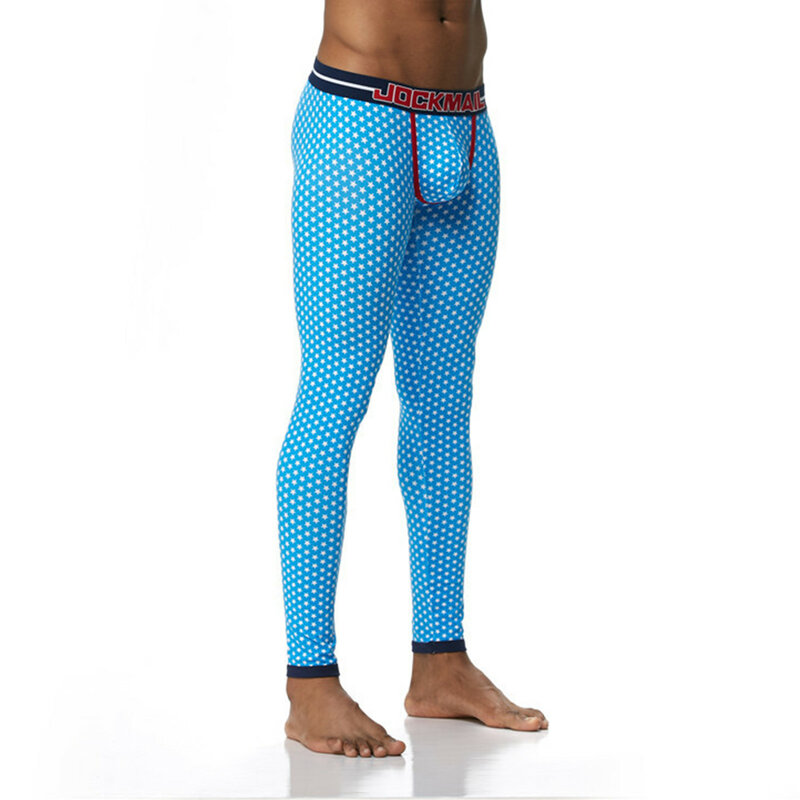 CKMACanon-Pantalon de sous-vêtement thermique fin pour homme, caleçons longs, leggings, chaîne, haute qualité, grosses poudres