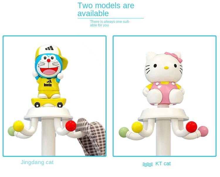 Cabide de desenho para roupas infantis, arara de pouso, cabide moderno simples e criativo com desenho para roupas
