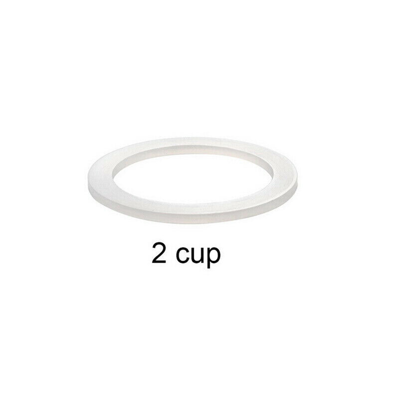 Cafe Home Moka Express Seal Replacement White 1/2/3/6/9/12 Cup 39/42/50/54/63/73mm Coffee Pot Accessories Moka Pot