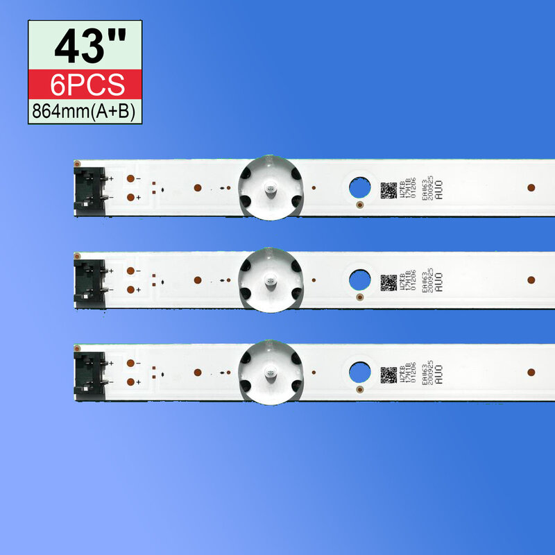 10TV ไฟแบล็คไลท์ LED สำหรับ43LH513V 43LH590V 43LF5100 43LH5100 43LH5700 43LH570A 43LH570V 43LH510V 43LH590