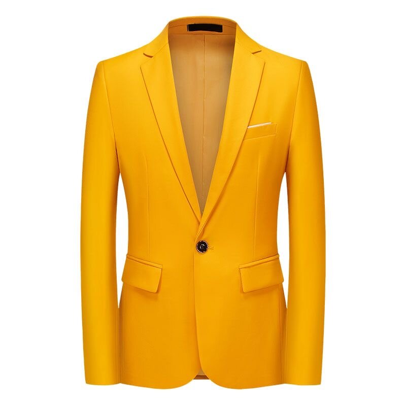 O589Men's business casual suits men's jackets casual single suits men's suits Korean