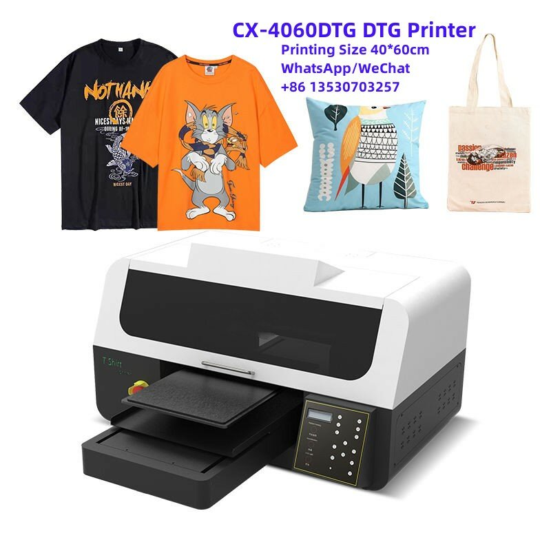 Direto para a impressora do vestuário, DTG, chegada mais nova, 400*600mm, CX-4060DTG