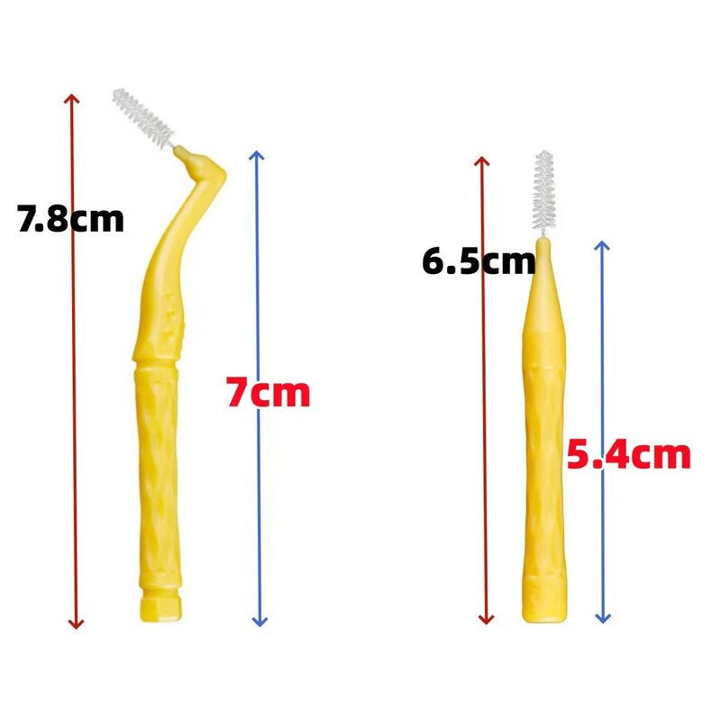 L-shaped interdental brush ultra-fine orthodontic wisdom tooth special toothbrush interdental floss gap brush soft bristled