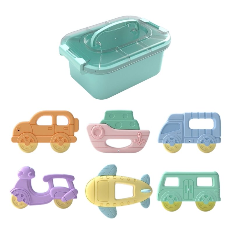 赤ちゃんの歯が生えるおもちゃ,多目的,高品質の材料,マカロンカラーの感覚玩具