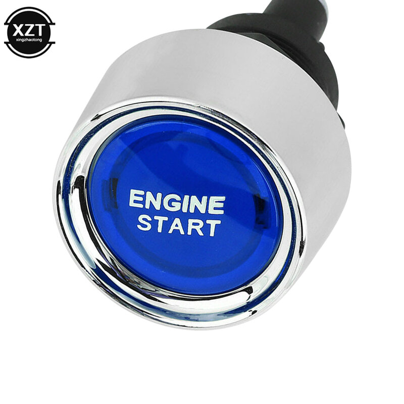 Auto Motor Start Drukknop Keyless Schakelaar 12V 50a 3 Pin Start Knop Ontsteking Starter Op Uit Schakelaars Voor Auto 'S Marine Rv