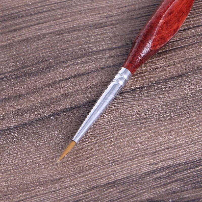 3Pcs Miniature Paint Brushes Professional Wolf Hair Fine Detailing 0~000 Drop ship