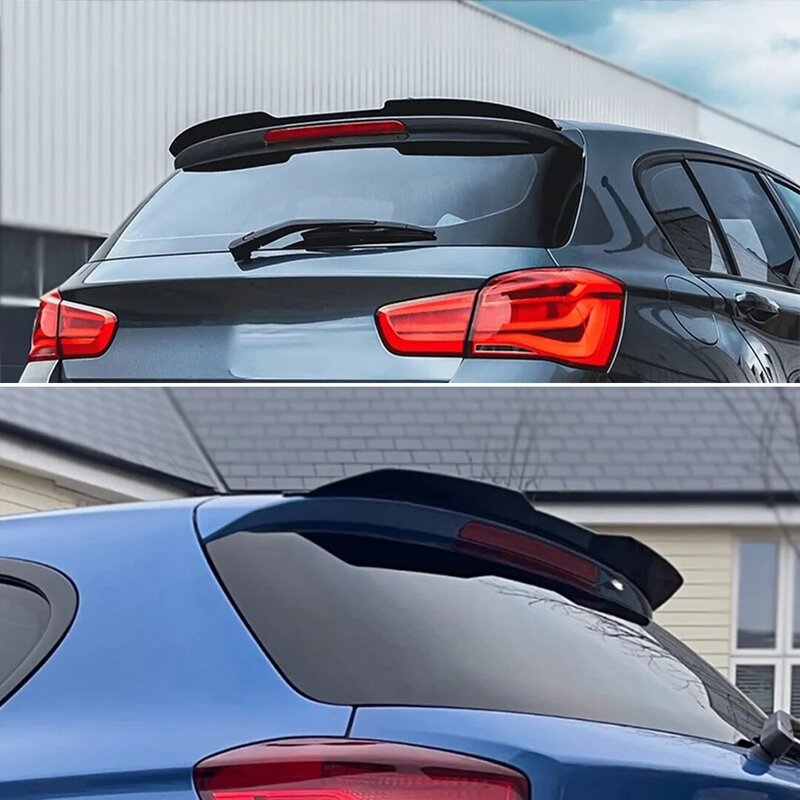 Spoiler de teto traseiro com tronco traseiro, acessórios de ajuste de asa para BMW F20, F21, série 1, Hatchback, 116i, 120i, 125i, 118i, M135i, 2012-2020