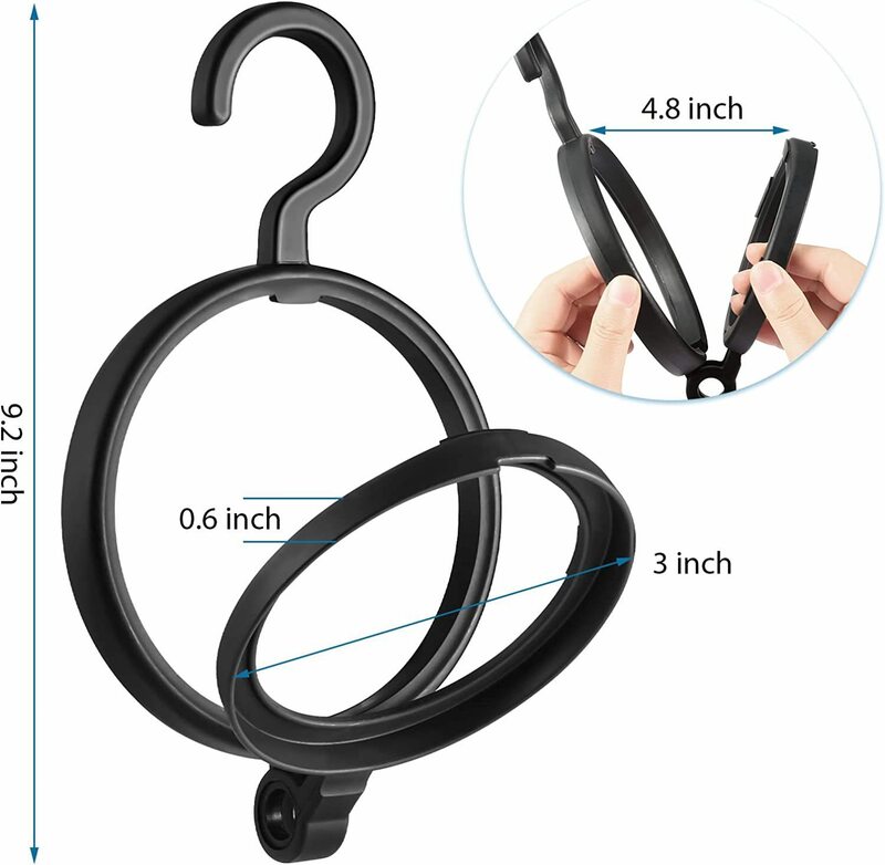 4 pcs Portable Wig Display Stand Wig Hanger Stand For Multiple Wigs Drying Stand Hanging Wig Stand Plastic Wig Dryer Stand