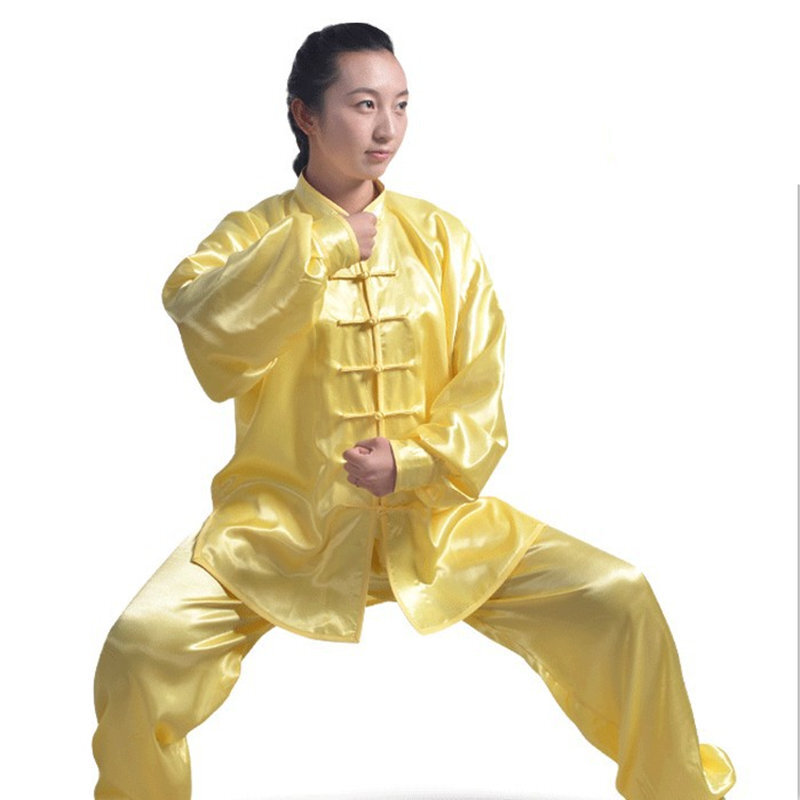 Fonoun Set di abbigliamento per adulti Tai Chi estate traspirante confortevole FNSL010