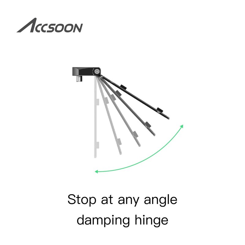 ACCSOON-ACC05 1/4 "-20個のネジクランプ固定付きPocoiphoneおよびipad、powercage写真アクセサリーに適しています