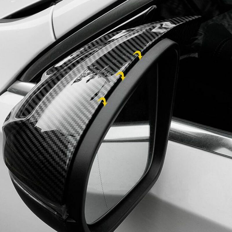 Sợi Carbon Còi Xe Ô Tô Mặt Gương Chiếu Hậu Bao Vỏ Cho Xe Mercedes-Benz Loại A W177 W118 A200L CLA 2019-2021