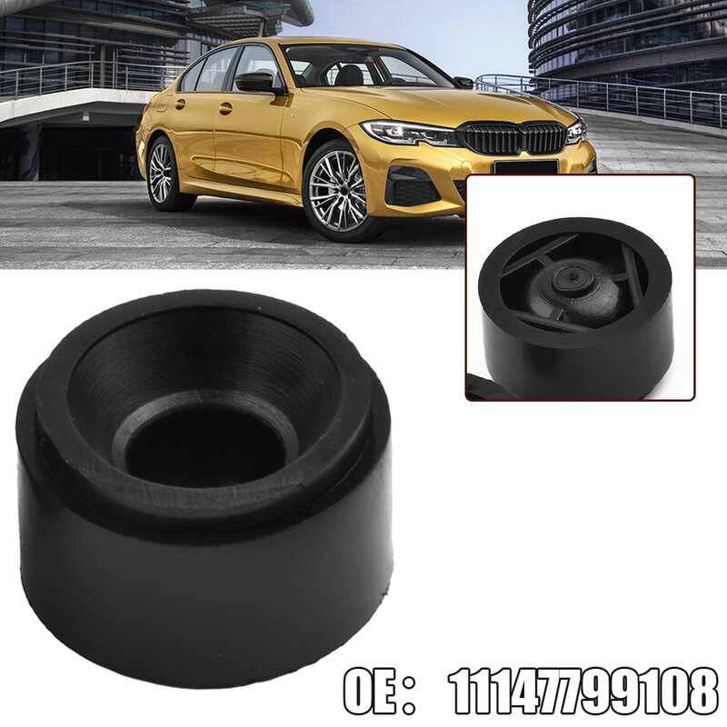 Cubierta de goma negra para motor BMW, cubierta de motor, montaje de goma, alta calidad, nuevo, 1 unidad