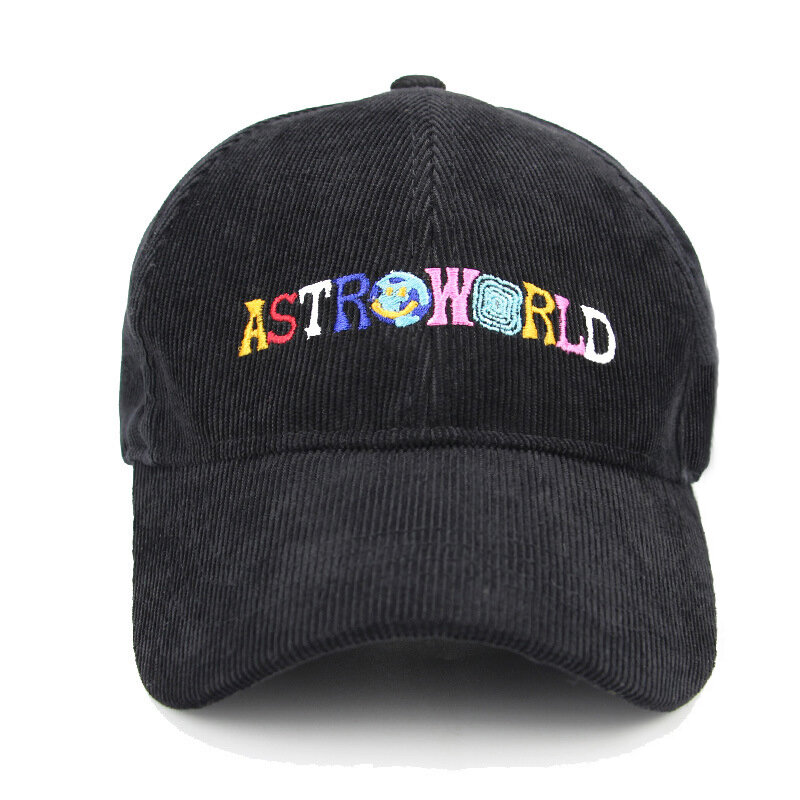 Frühling Herbst Cord Baseball mützen Männer Frauen Vintage Astro world Brief gestickten Hut Unisex verstellbare Snapback Hip Hop Hüte