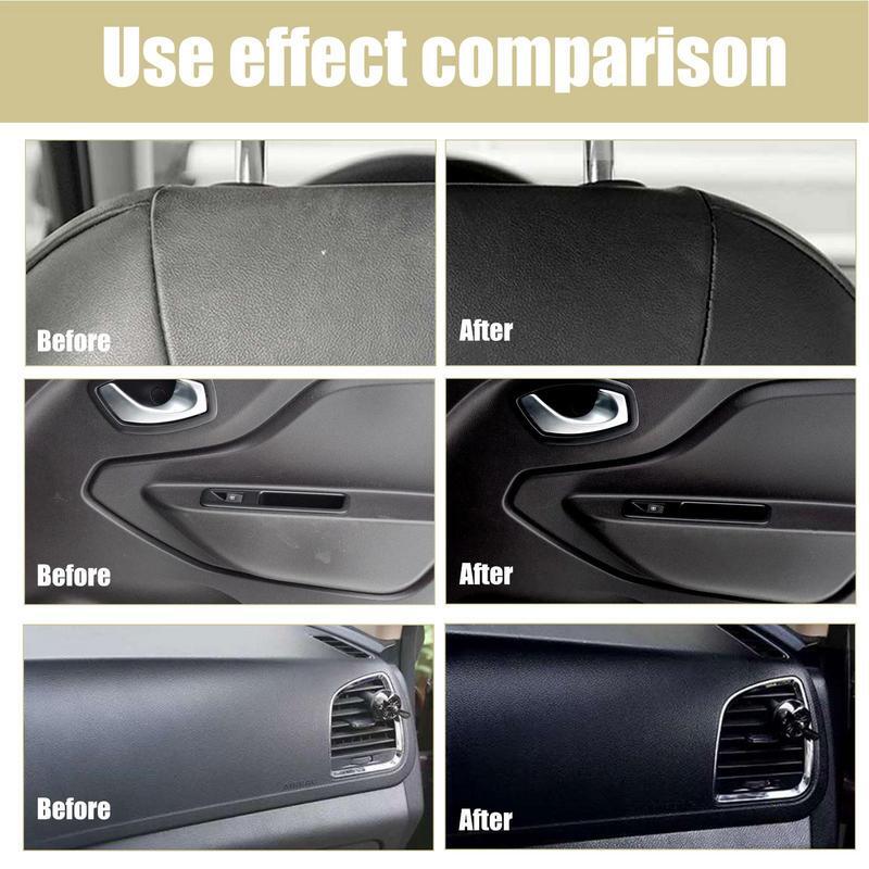 Auto-Überholung mittel 30ml Autosanierungs-Reinigungs mittel Auto-Reinigungs mittel liefert Auto-Innen farbe mit Schwamm für