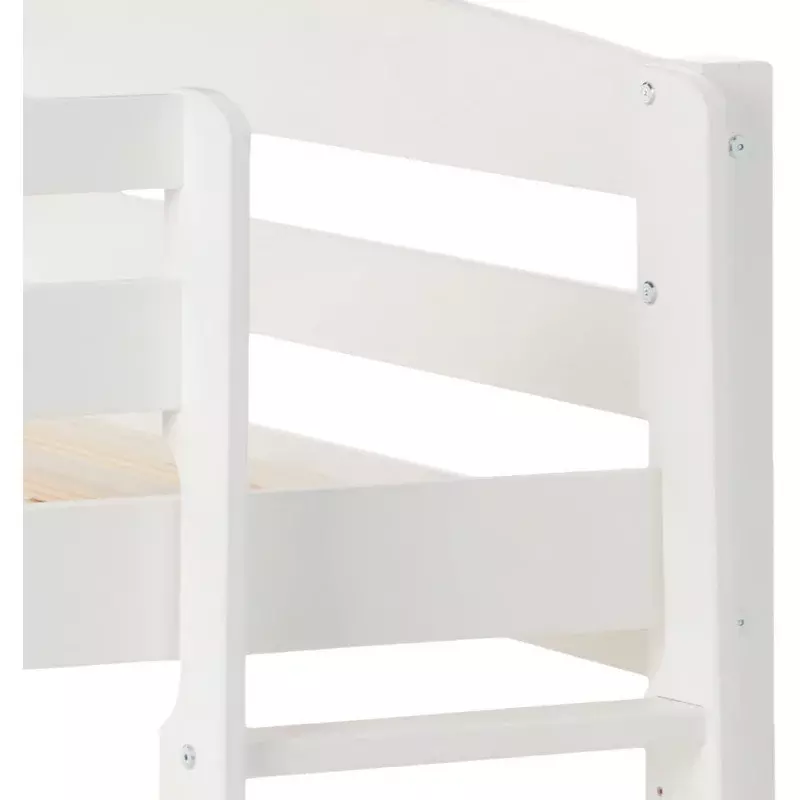 Concord Junior Loft Bed, Twin, White