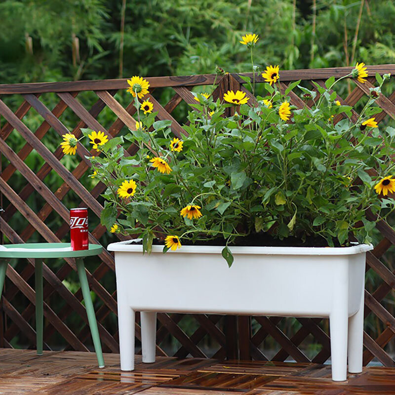 Vasos de flores vegetais sistema hidroponic varanda plantador vertical ao ar livre casa planta pote pequena estufa jardim